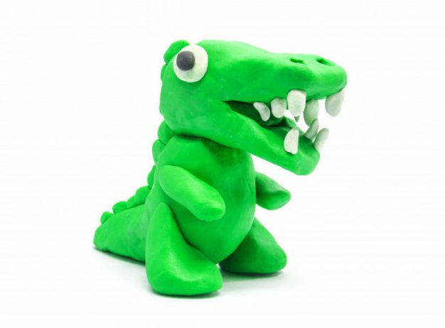 play doh crocodile